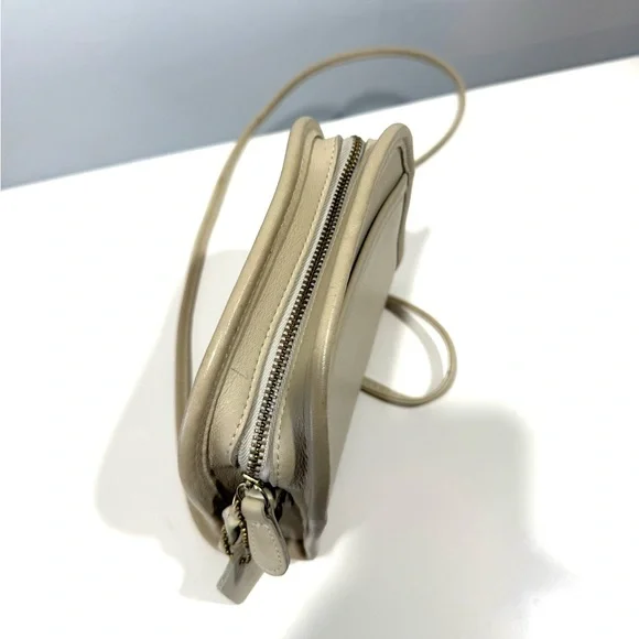 Coach Abbie Vintage 90’s Crossbody Leather Bone off white - Picture 4 of 12